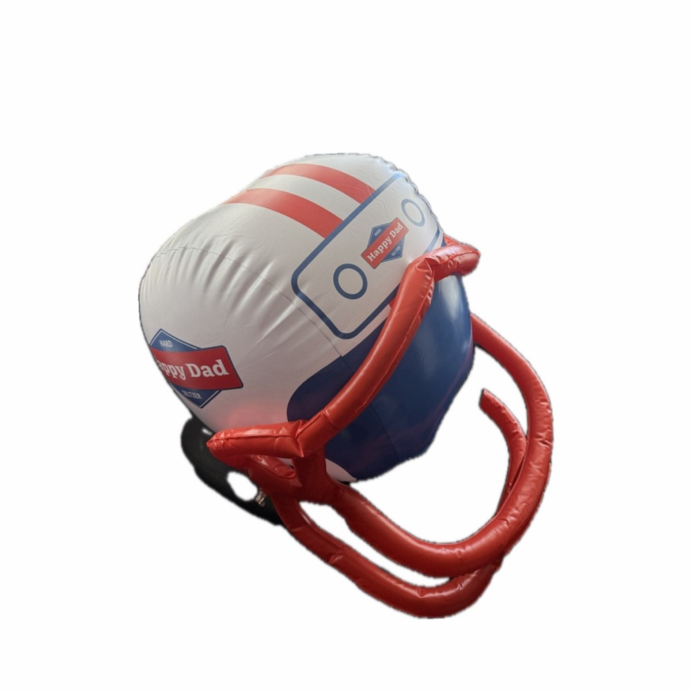 Inflatable Happy Dad Helmet